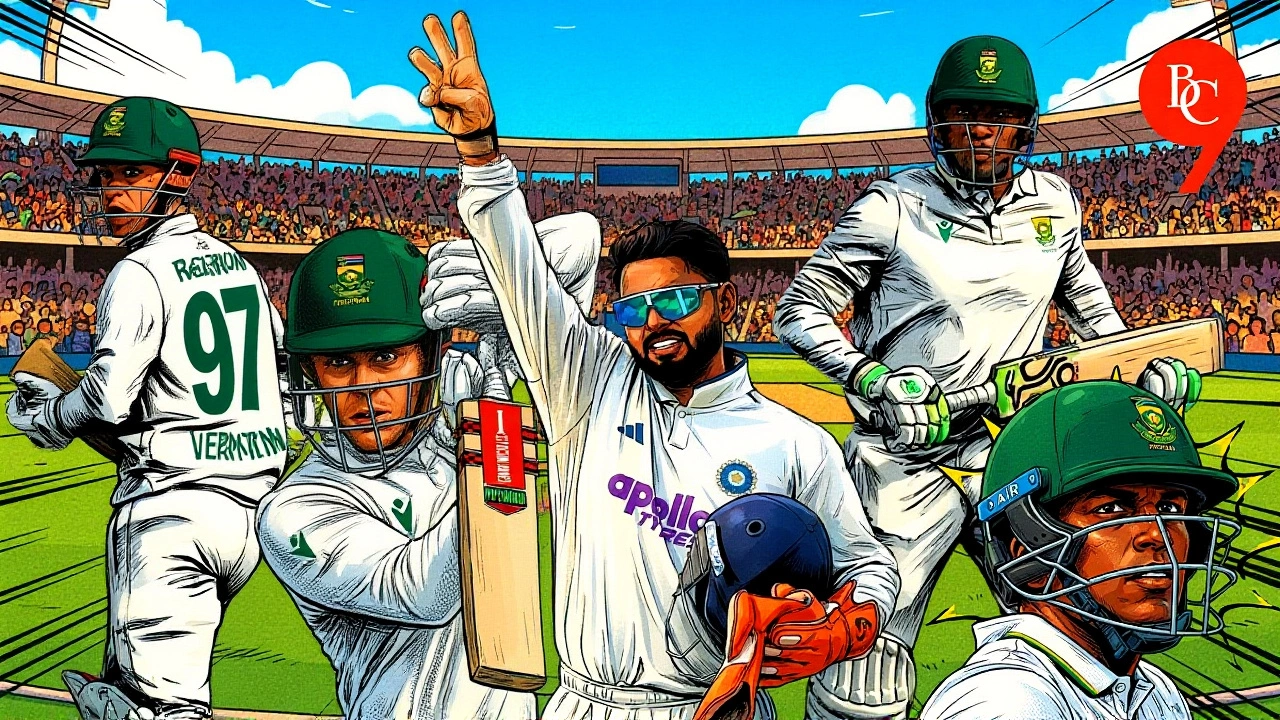 South Africa Dominates Day 2 in Guwahati, India Trails by 480 Runs as Pant's Captaincy Debut Turns Sour